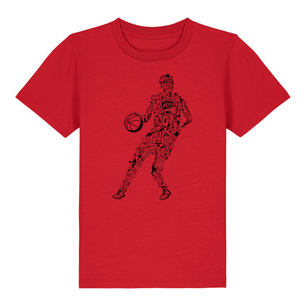 Kids t-shirt rood Thumbnail