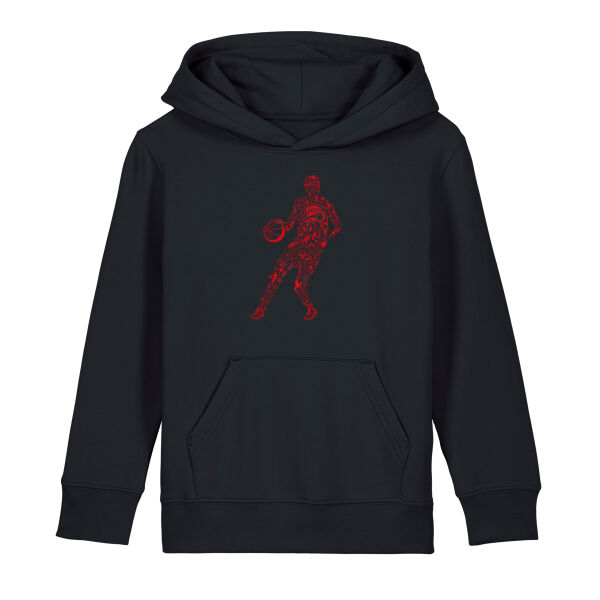 Kids hoodie zwart Thumbnail